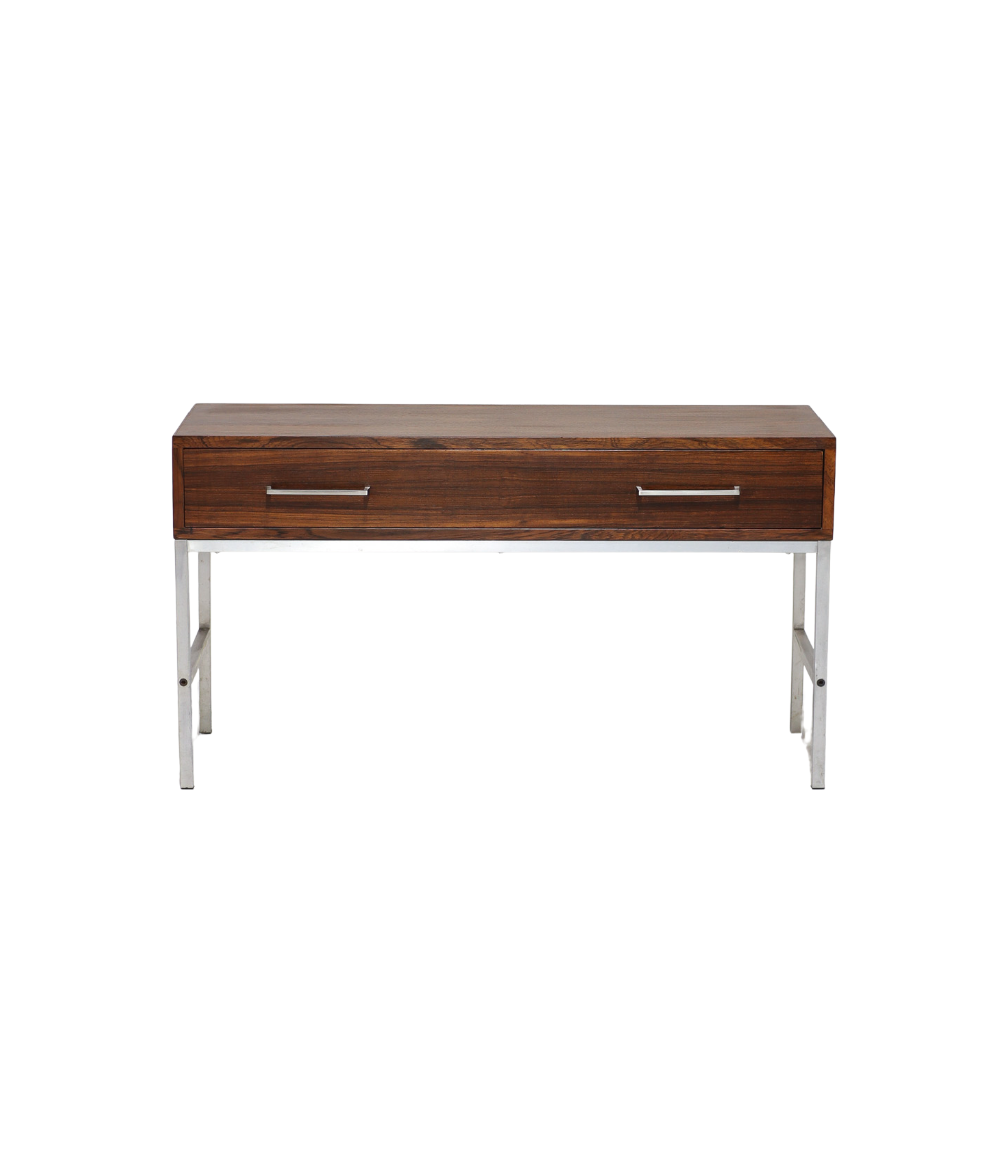 Model_440_Rosewood_Low_Chest_by_Aksel_Kjersgaard_with_Chrome_and_Aluminum_Base,_Denmark_1960s