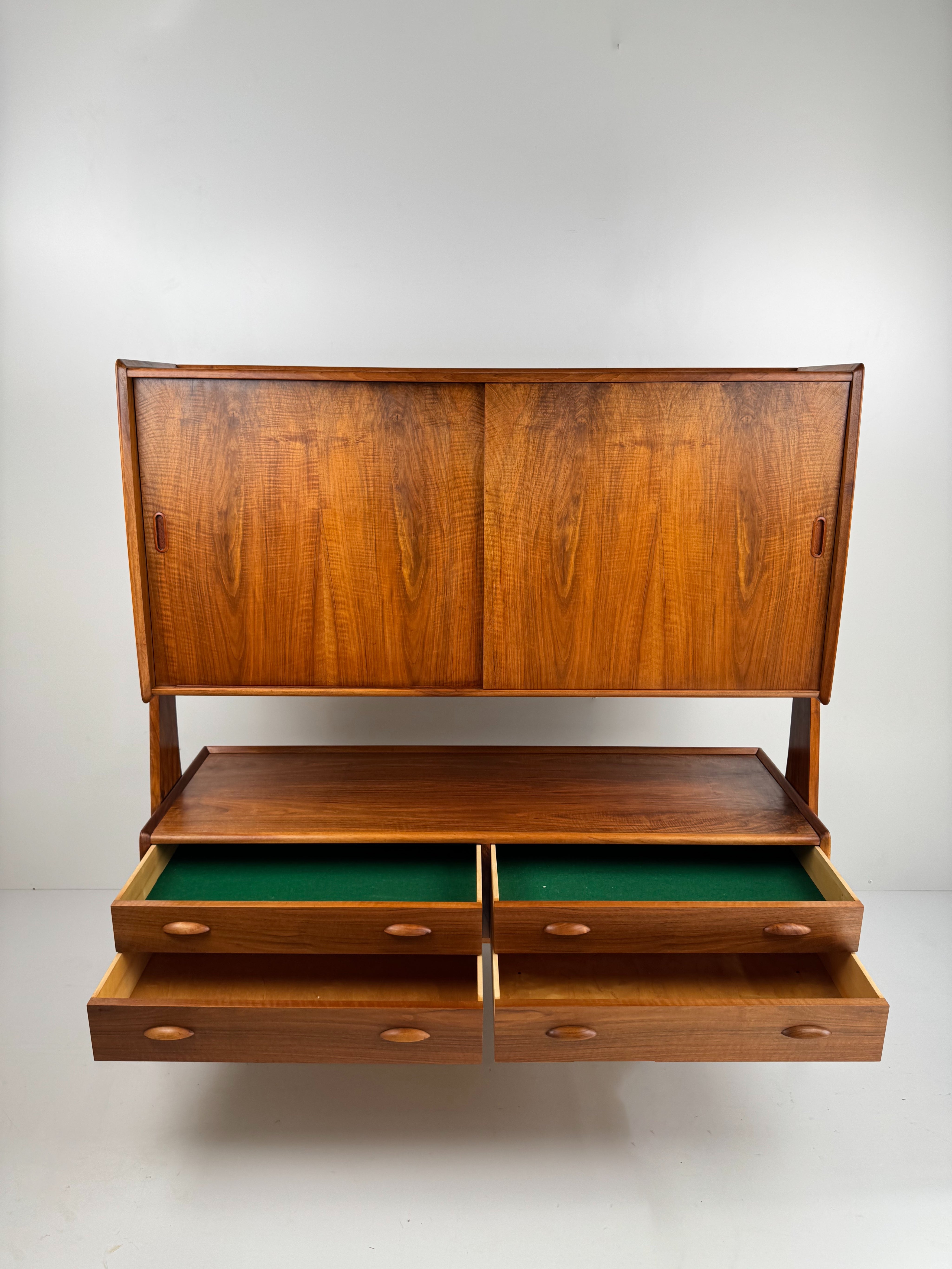 Model_53_Double_Sideboard_by_Harry_Østergaard_for_Randers_Møbelfabrik,_Teak,_Denmark,_1960s