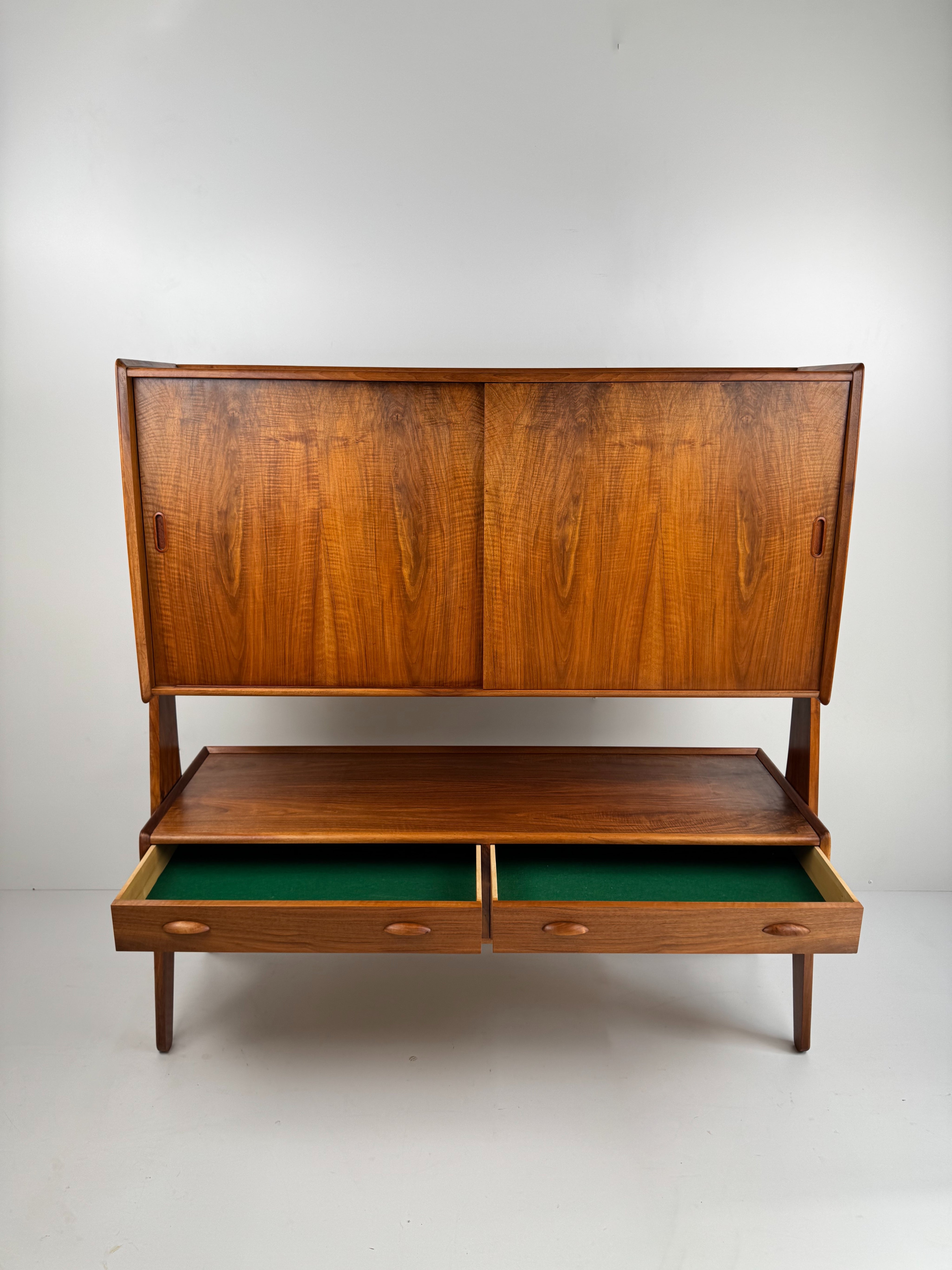 Model_53_Double_Sideboard_by_Harry_Østergaard_for_Randers_Møbelfabrik,_Teak,_Denmark,_1960s