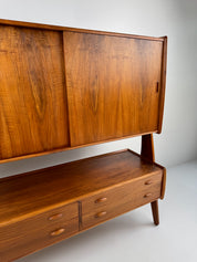 Model_53_Double_Sideboard_by_Harry_Østergaard_for_Randers_Møbelfabrik,_Teak,_Denmark,_1960s