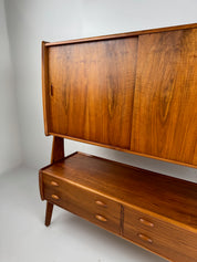 Model_53_Double_Sideboard_by_Harry_Østergaard_for_Randers_Møbelfabrik,_Teak,_Denmark,_1960s