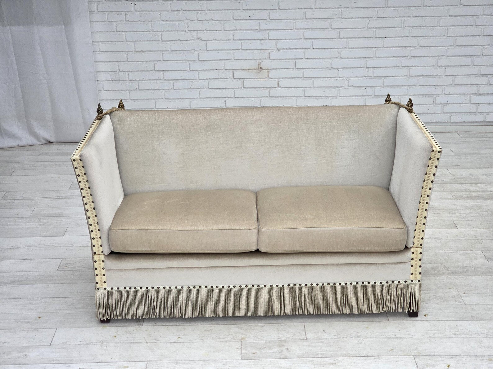 Modern_2-Seater_Drop-Arm_Sofa,_Scandinavian_Velour_Upholstery,_1970s_Denmark