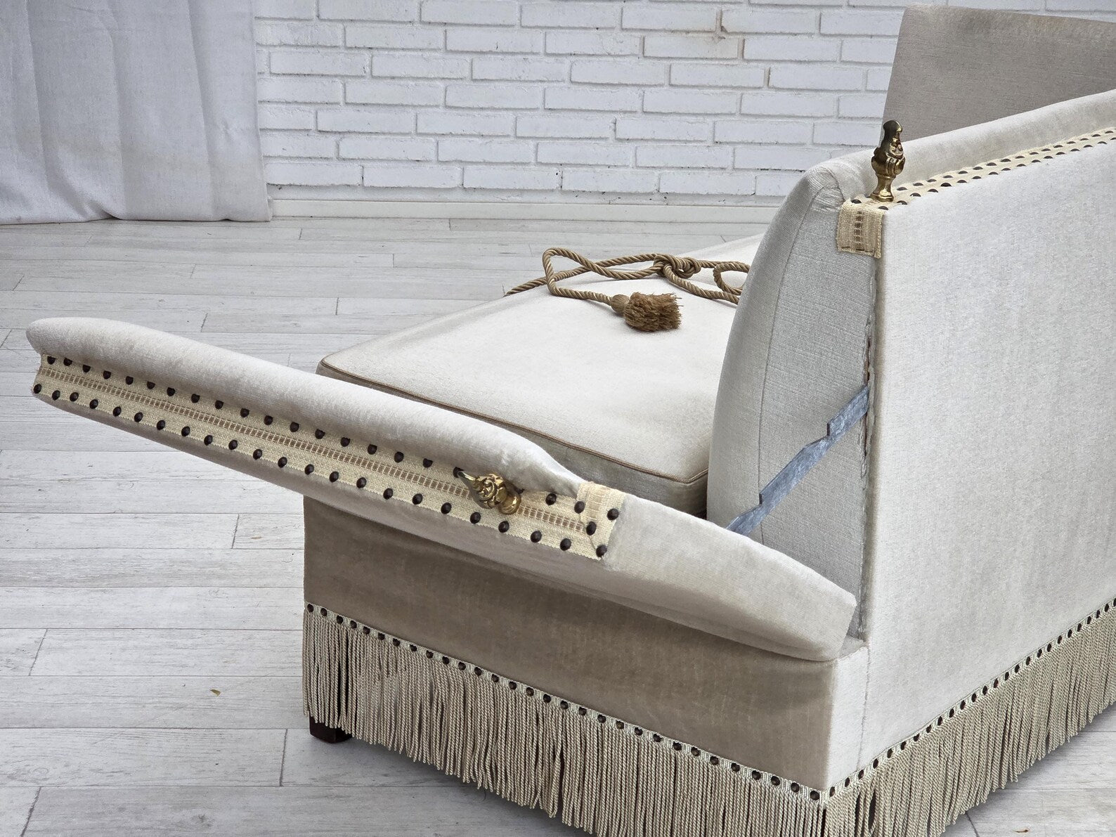 Modern_2-Seater_Drop-Arm_Sofa,_Scandinavian_Velour_Upholstery,_1970s_Denmark