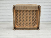 Danish_Modern_High-Back_Armchair_with_Corduroy_Upholstery,_1970s,_Denmark