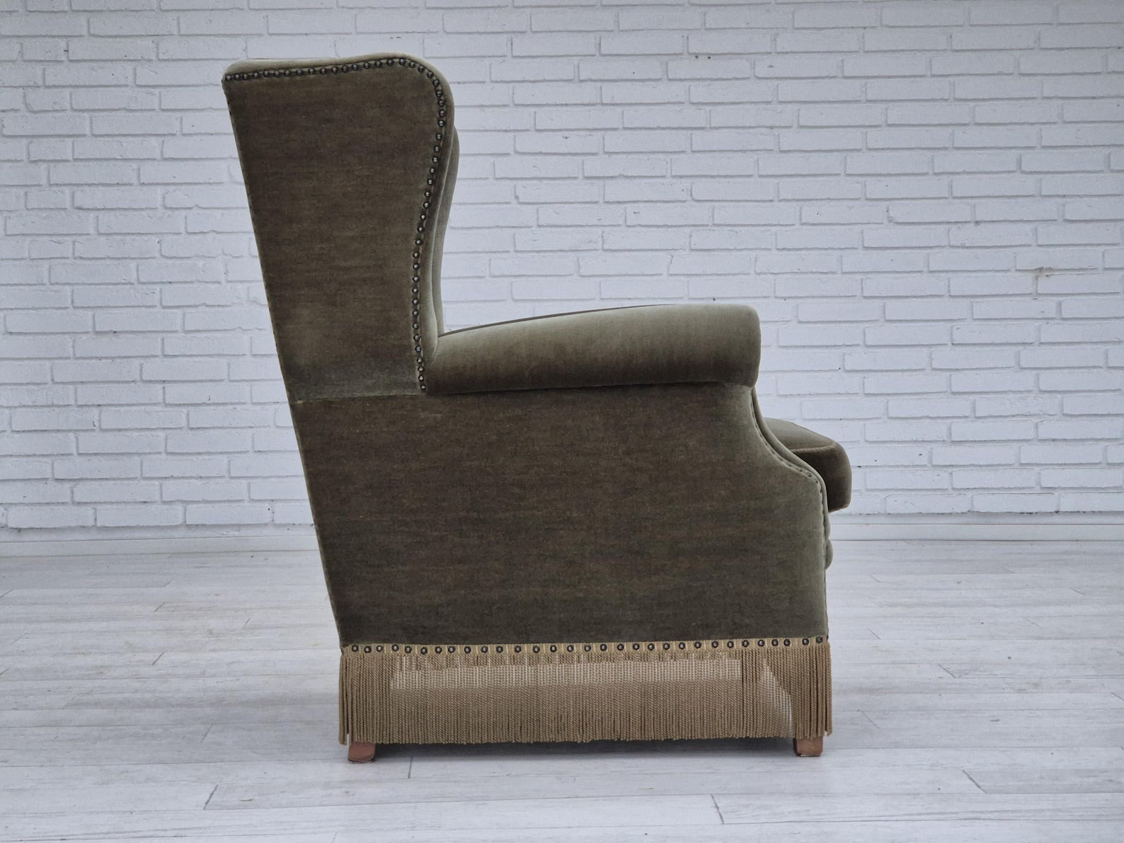 Danish_Mid-Century_High-Back_Lounge_Chair_from_1950s–1960s,_Denmark