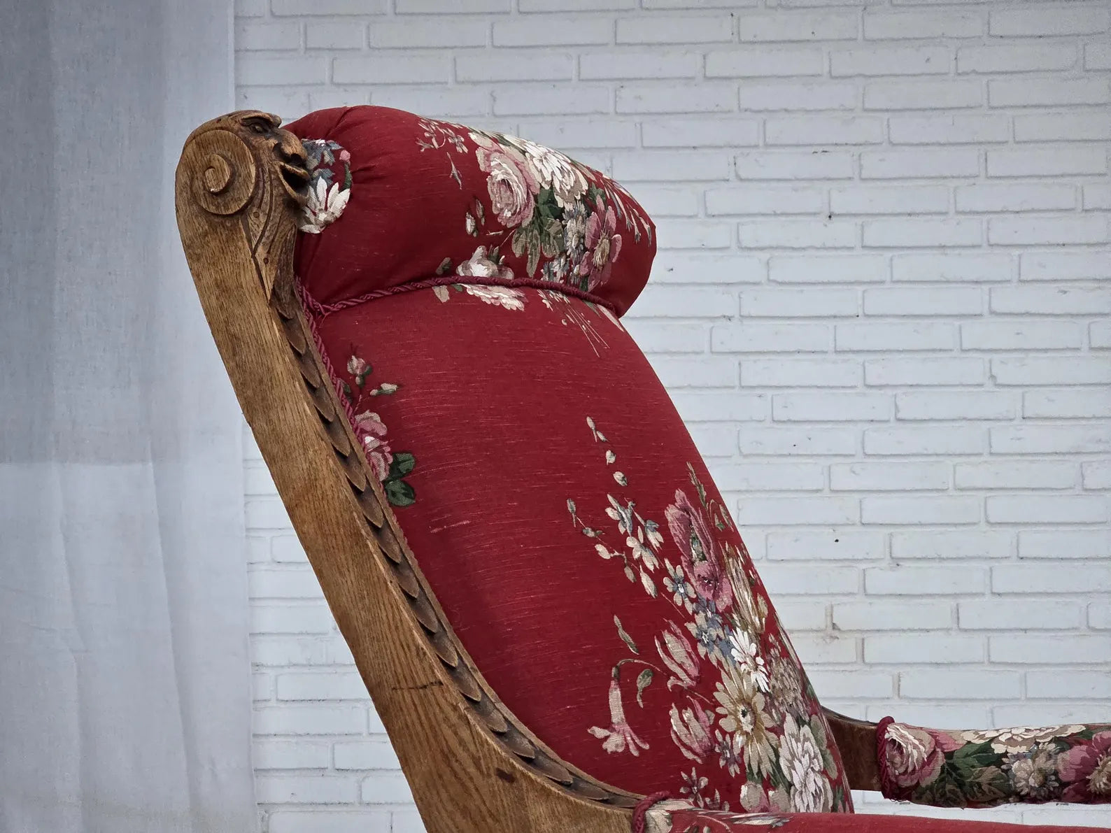 Modern_Lounge_Chair,_Bleached_Oak_&_Original_Cover,_1920s_Denmark