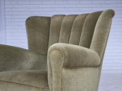 Modern_Lounge_Chair,_Green_Velour_&_Beech_Wood,_1960s_Denmark