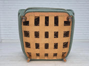 Modern_Lounge_Chair,_Mid-Century_Light_Green_Upholstery,_1960s_Denmark
