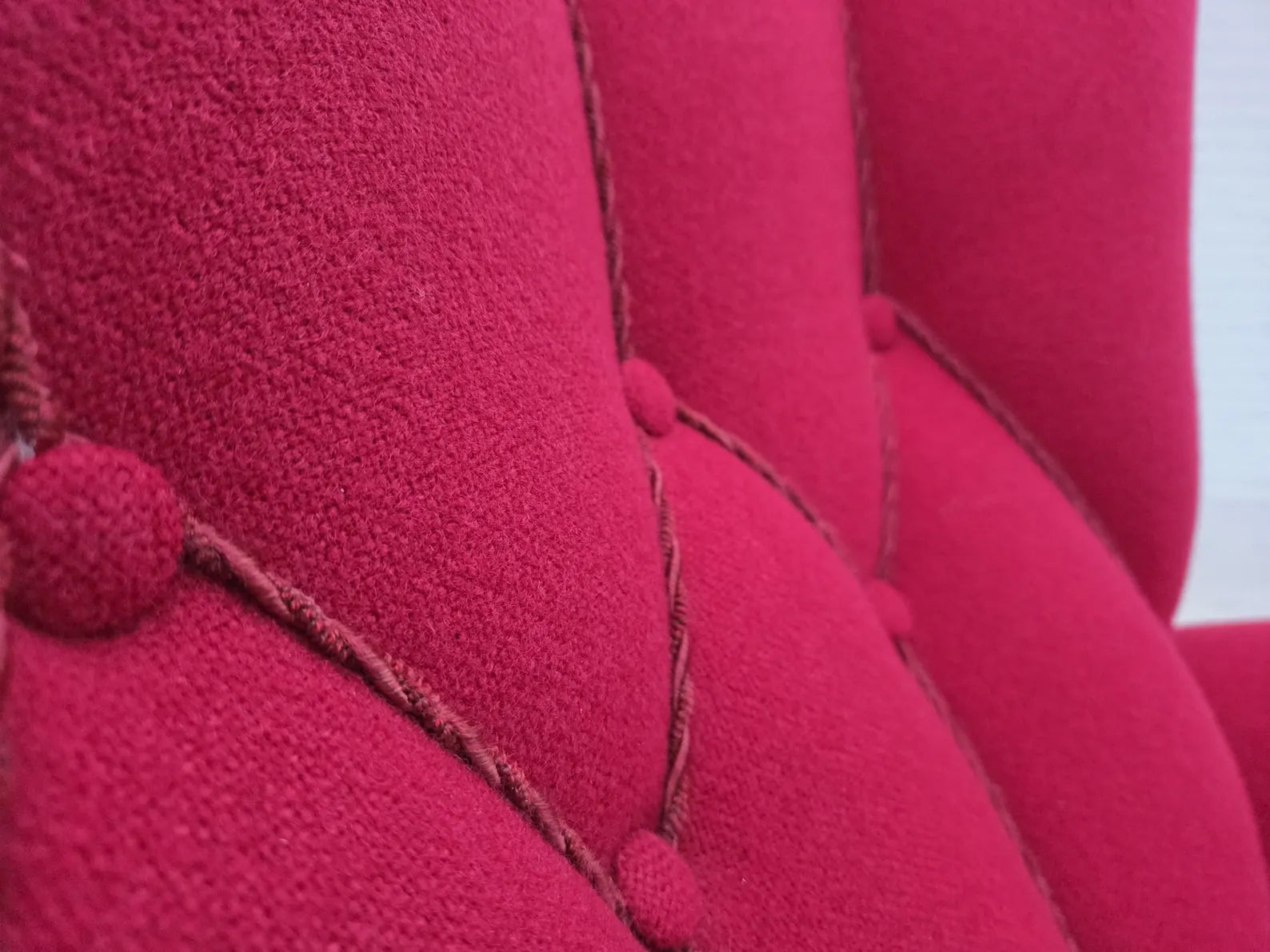 Modern_Lounge_Chair,_Wood_Frame_&_Upholstered_Seat,_Denmark_1960s