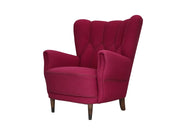 Modern_Lounge_Chair,_Wood_Frame_&_Upholstered_Seat,_Denmark_1960s