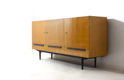 Vintage_Belgian_Mid_Century_Sideboard_in_Maple_Veneer,_1960s_Modern_Storage_Cabinet