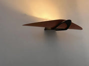 Modernist_Black_Lacquered_Metal_and_Wood_Wall_Sconce,_France_1980s