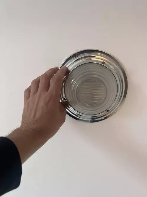 Modernist_Chrome_and_Frosted_Glass_Wall_Sconce,_France_1930s