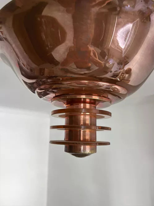Modernist_Copper_and_Glass_Chandelier,_France_1930s