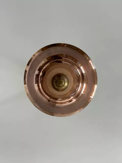 Modernist_Copper_and_Glass_Chandelier,_France_1930s