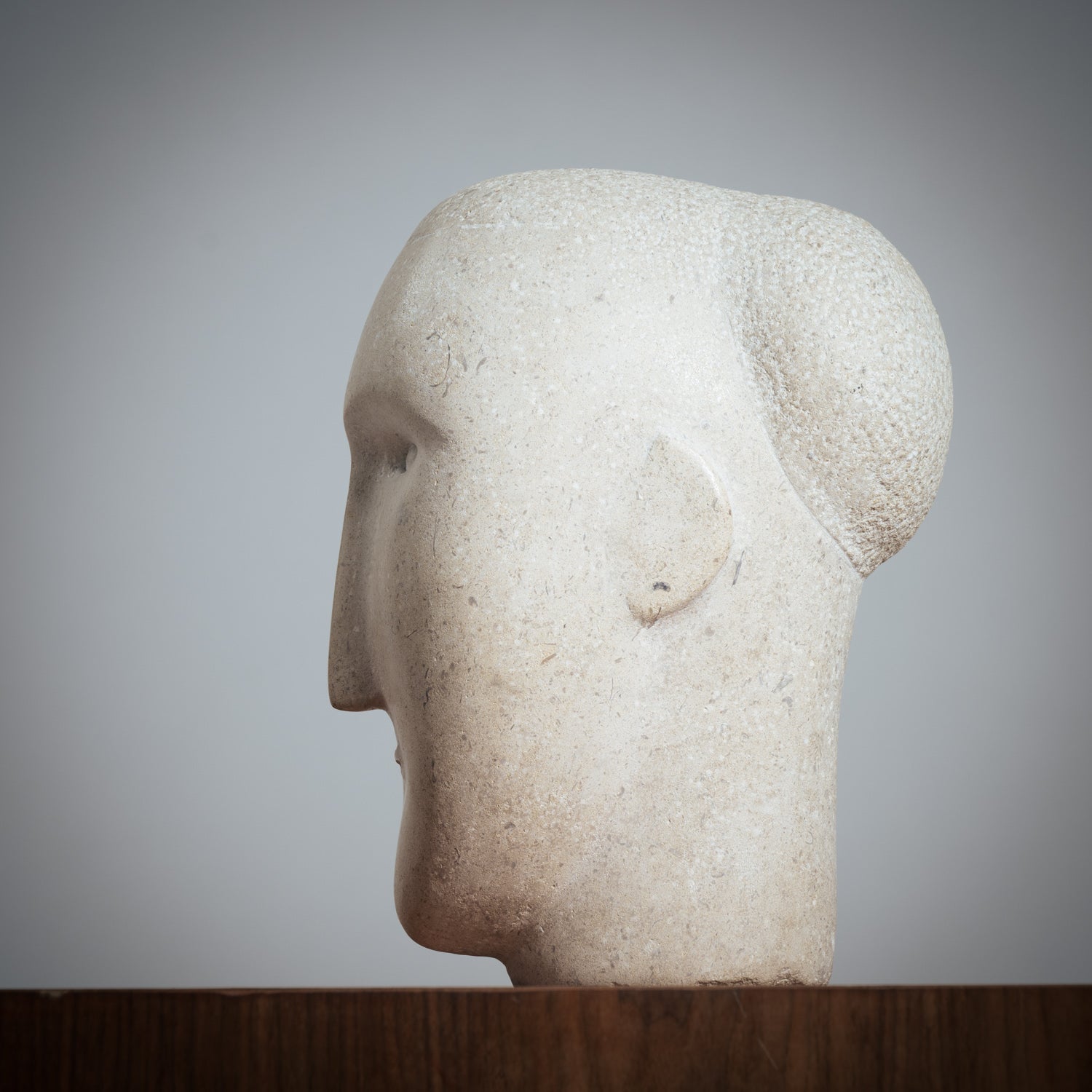 Modernist_Sandstone_Female_Bust_Sculpture,_Mid-20th_Century