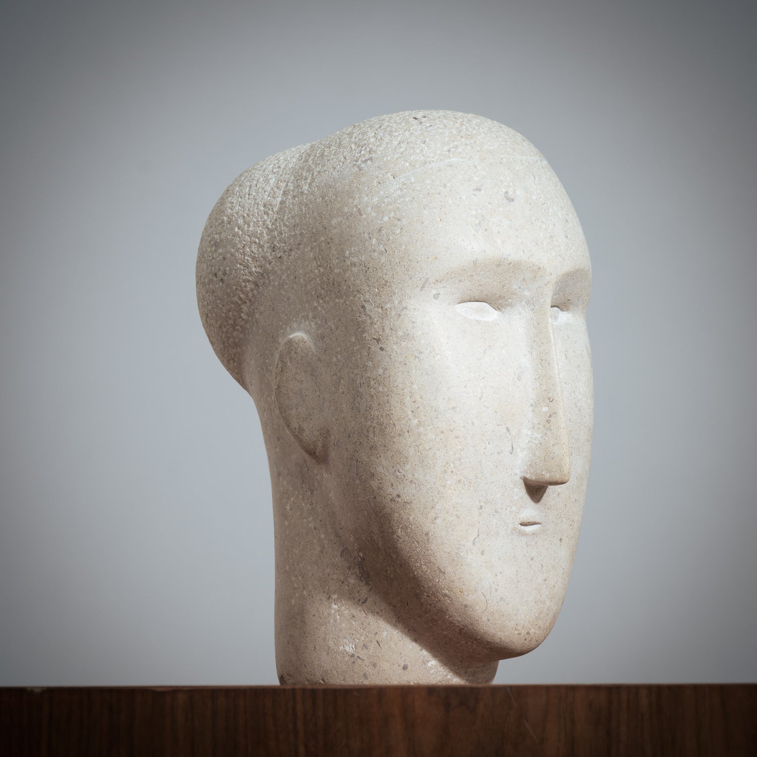 Modernist_Sandstone_Female_Bust_Sculpture,_Mid-20th_Century