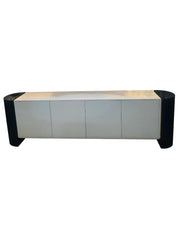 Modernist_Sideboard_in_White_and_Black_Lacquer,_1970s