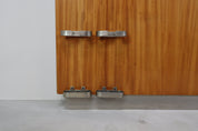 Modernist_wall-mounted_cloakroom_in_Teak,_Aluminium_&_Nickel-plated_Brass,_1950s