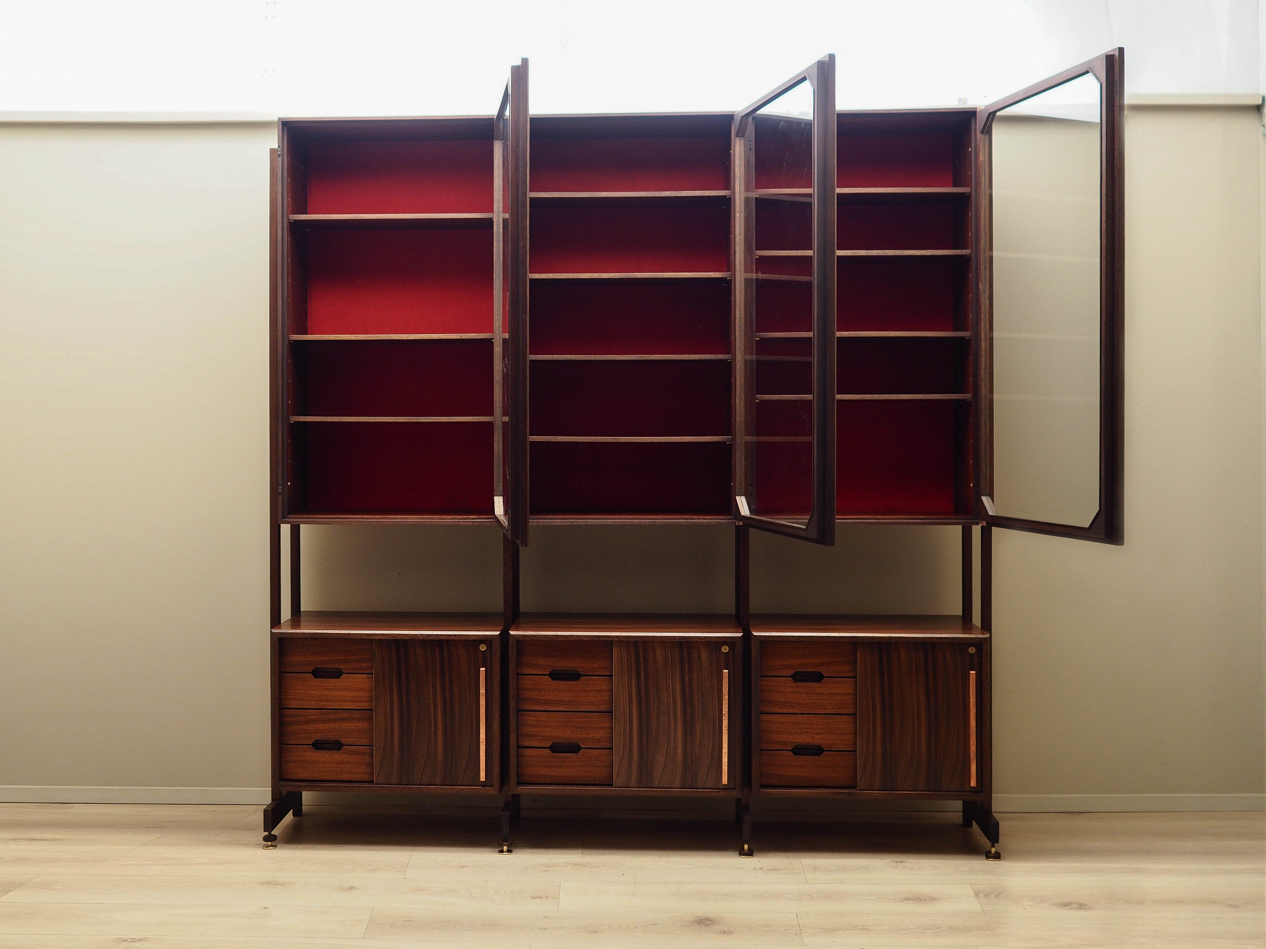 Modular_Shelving_Unit,_Italian_Design,_Rosewood,_1960s,_Italy