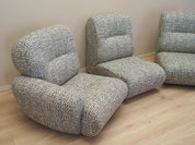 Set_of_3_Modular_Sofa,_Italian_Design,_Fabric_Upholstery,_1960s,_Italy