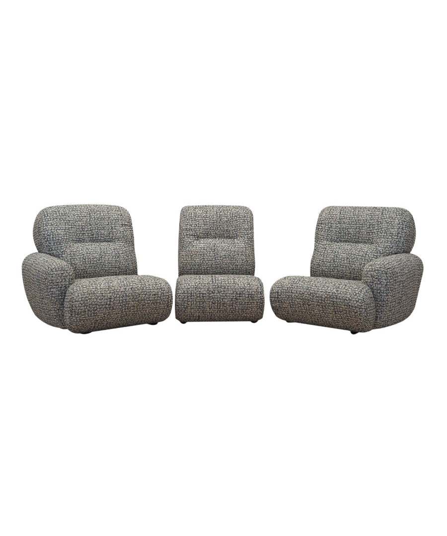 Set_of_3_Modular_Sofa,_Italian_Design,_Fabric_Upholstery,_1960s,_Italy
