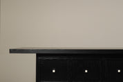 Monumental_Architectural_Sideboard_in_Ebonized_Wood_with_Four_Doors_and_Drawers,_Belgium