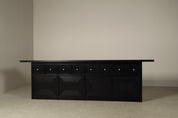 Monumental_Architectural_Sideboard_in_Ebonized_Wood_with_Four_Doors_and_Drawers,_Belgium