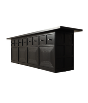 Monumental_Architectural_Sideboard_in_Ebonized_Wood_with_Four_Doors_and_Drawers,_Belgium