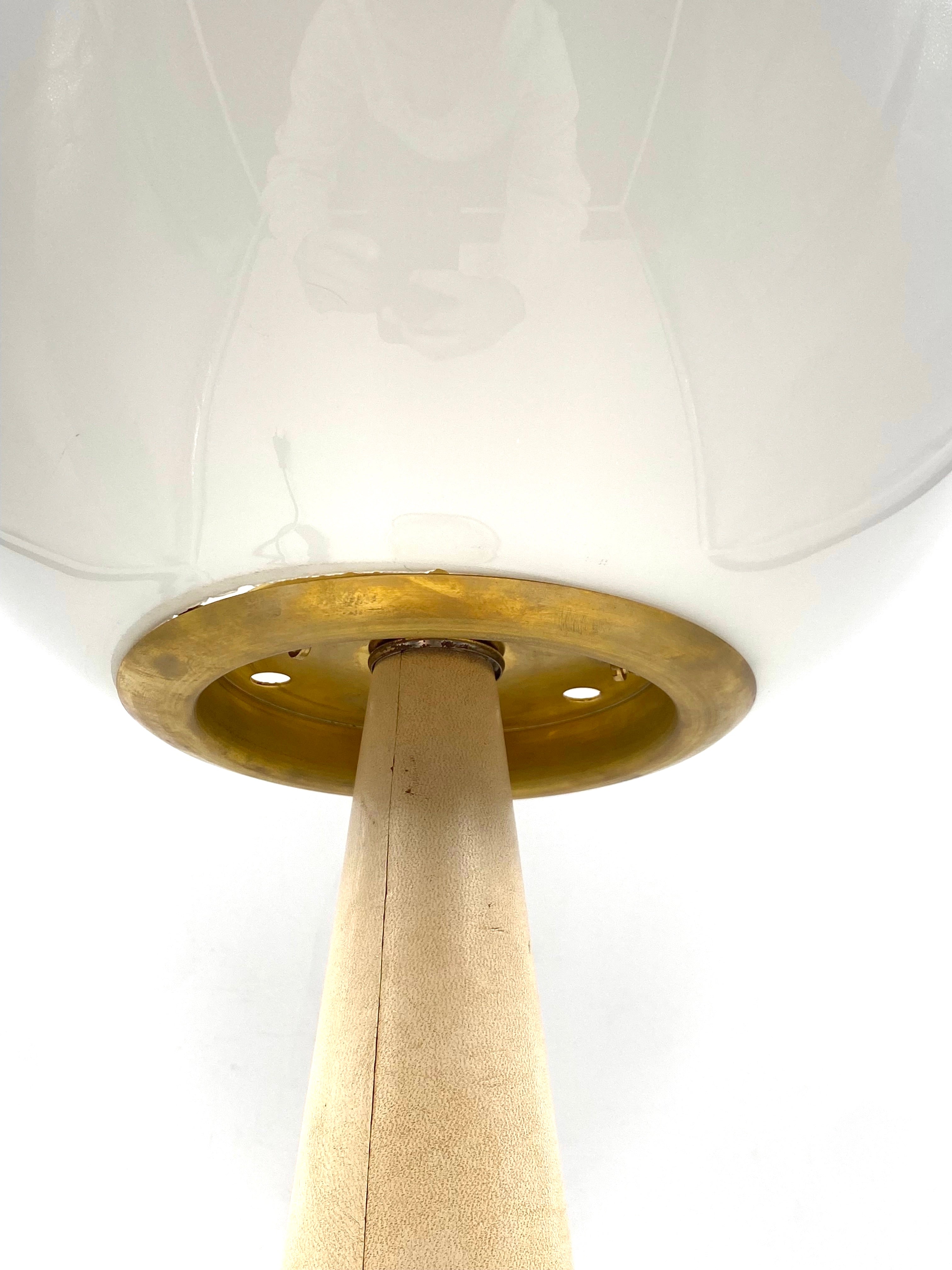 Monumental_French_Mid_Century_Table_Lamp_in_Brass_and_Parchment,_1960s