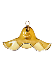 Murano_Glass_Pendant_Lamp,_La_Murrina,_Amber_Glass,_1970s,_Italy
