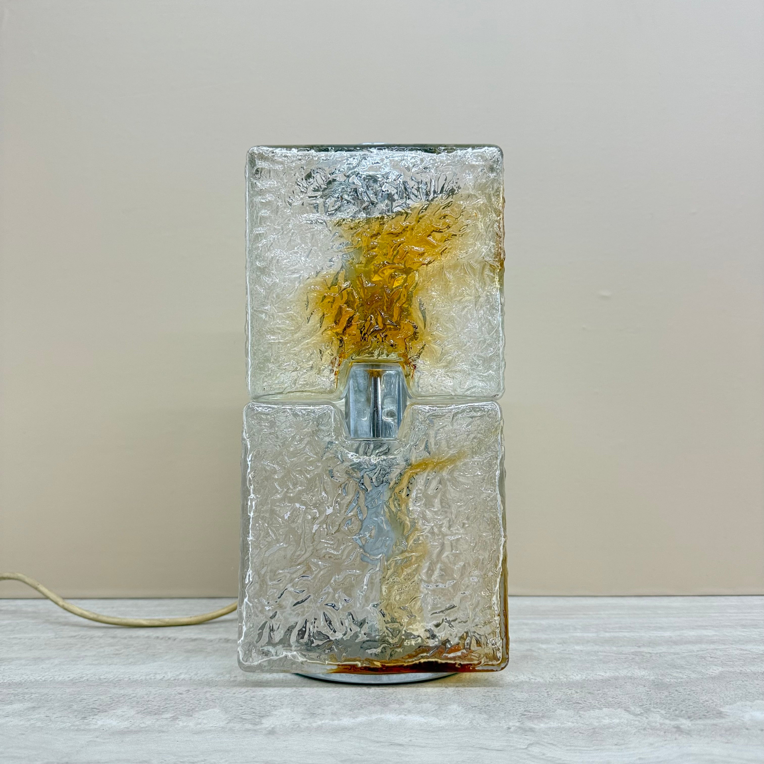 Toni_Zuccheri_Murano_Glass_Table_Lamp_for_Mazzega,_Italy_1970s