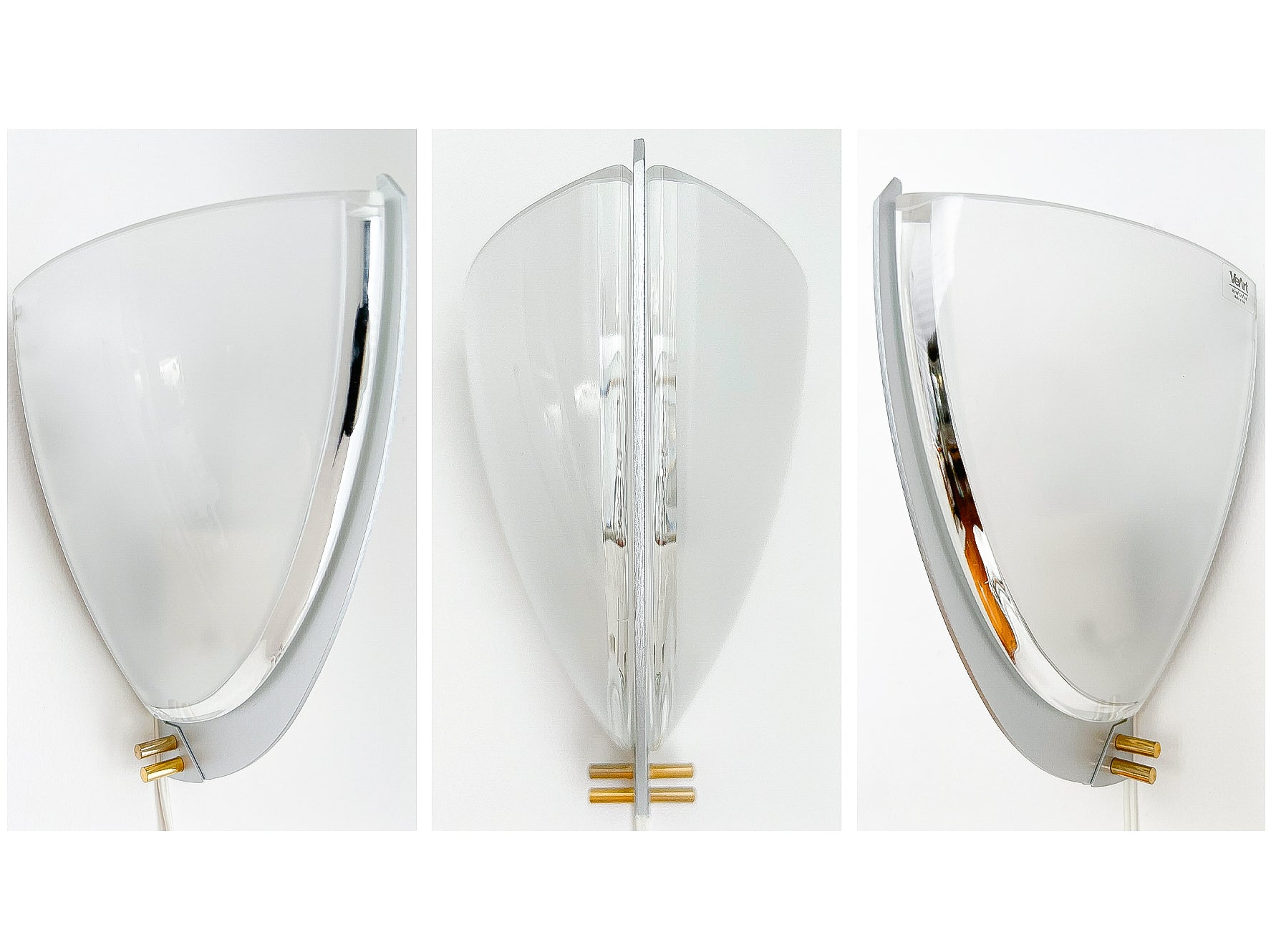 Set_of_2_Murano_Glass_Wall_Sconces_by_Ernesto_Gismondi_for_VeArt,_Vesta,_Italy_1990s
