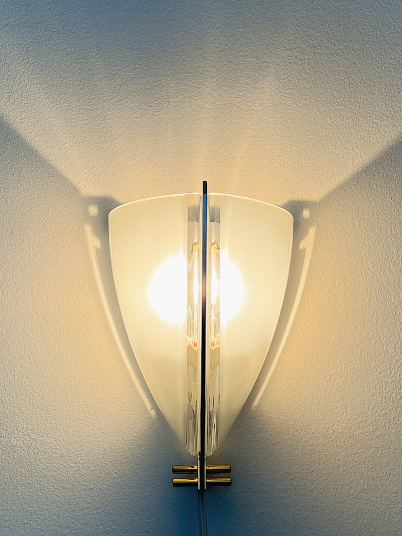Set_of_2_Murano_Glass_Wall_Sconces_by_Ernesto_Gismondi_for_VeArt,_Vesta,_Italy_1990s