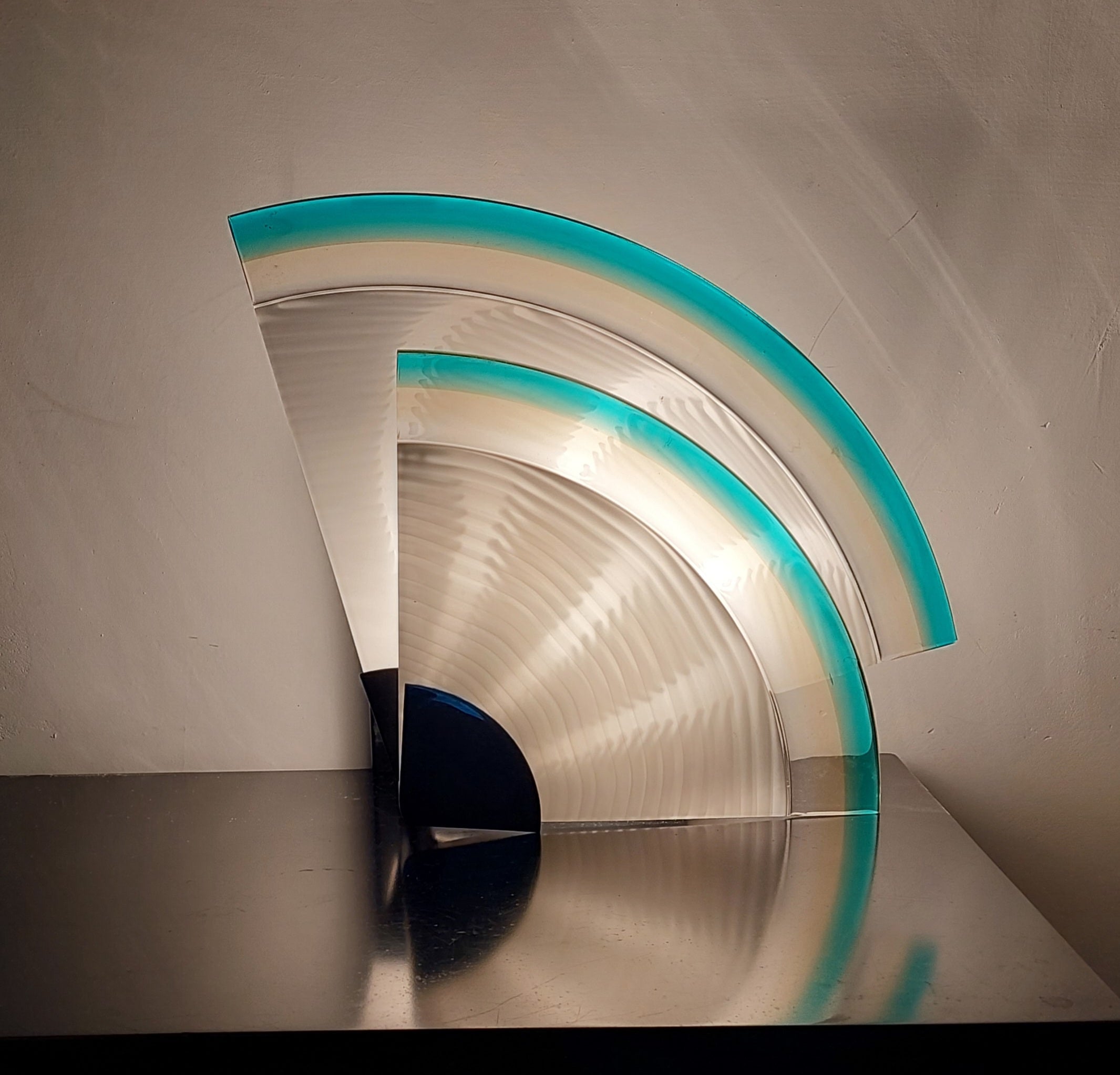 Wall_Sconce_by_Renato_Toso_for_Leucos,_Memphis_Style,_1970s,_Italy