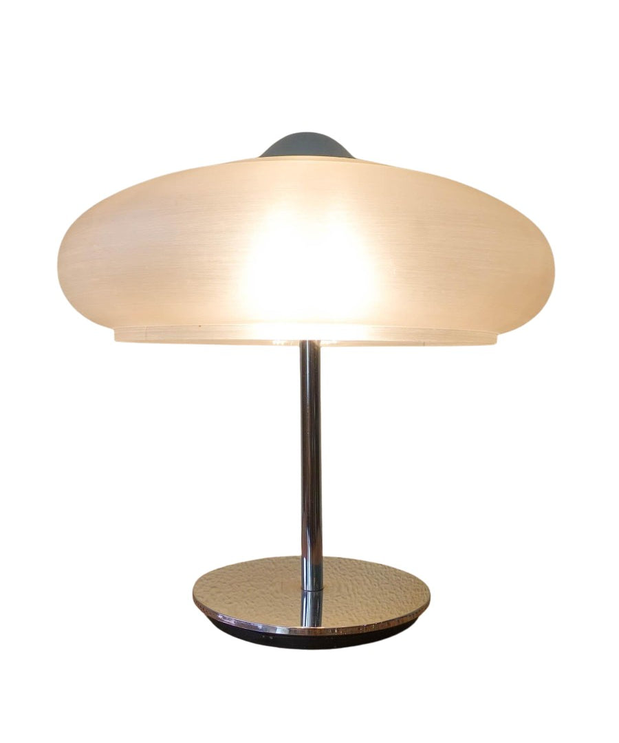 Mushroom_Table_Lamp,_Chrome,_Brushed_Plastic,_1970s,_Germany