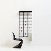 Modernist_Black_Metal_Coat_Rack_with_Colorful_Hooks,_Hat_Shelf_and_Umbrella_Stand