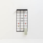 Modernist_Black_Metal_Coat_Rack_with_Colorful_Hooks,_Hat_Shelf_and_Umbrella_Stand