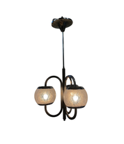 Nason_Moretti_Murano_Glass_Chandelier,_Chrome_&_Lattimo_Glass,_Italy