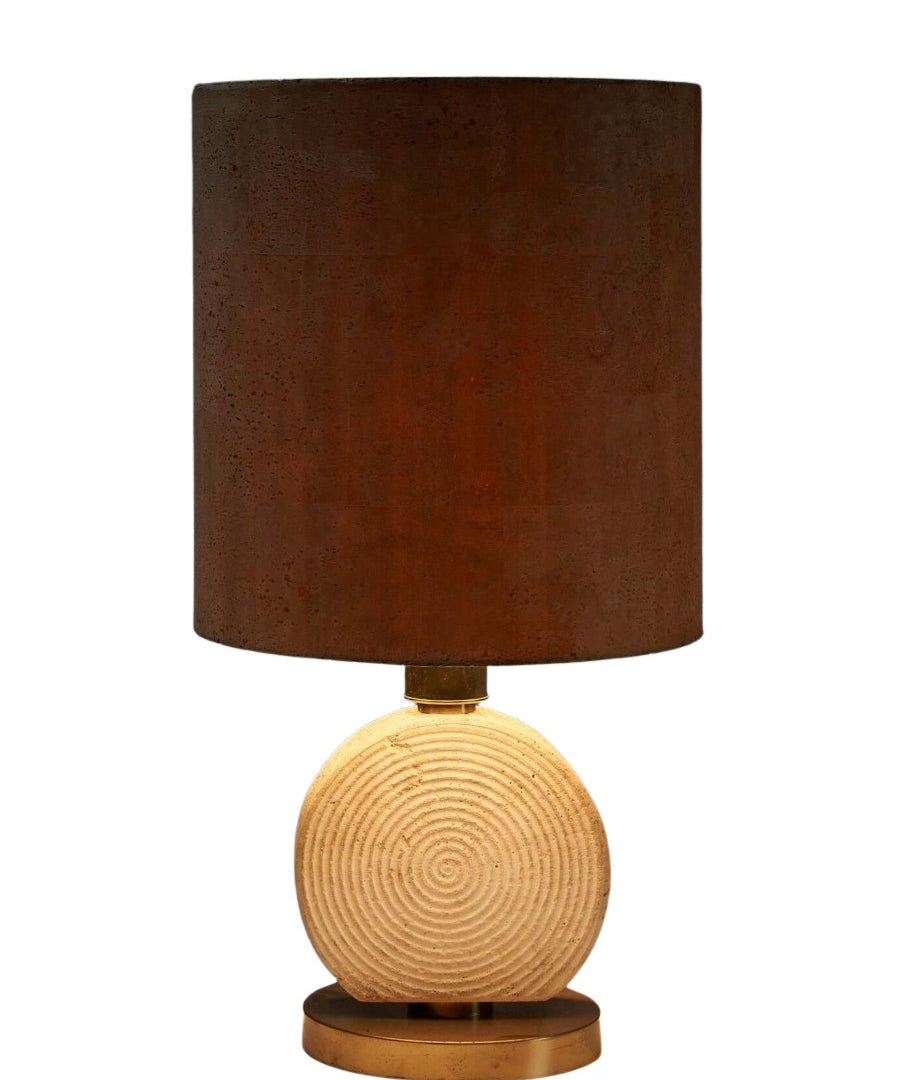 Naturel_Table_Lamp,_Scarnicci,_Travertine_&_Cork,_1980,_Italy