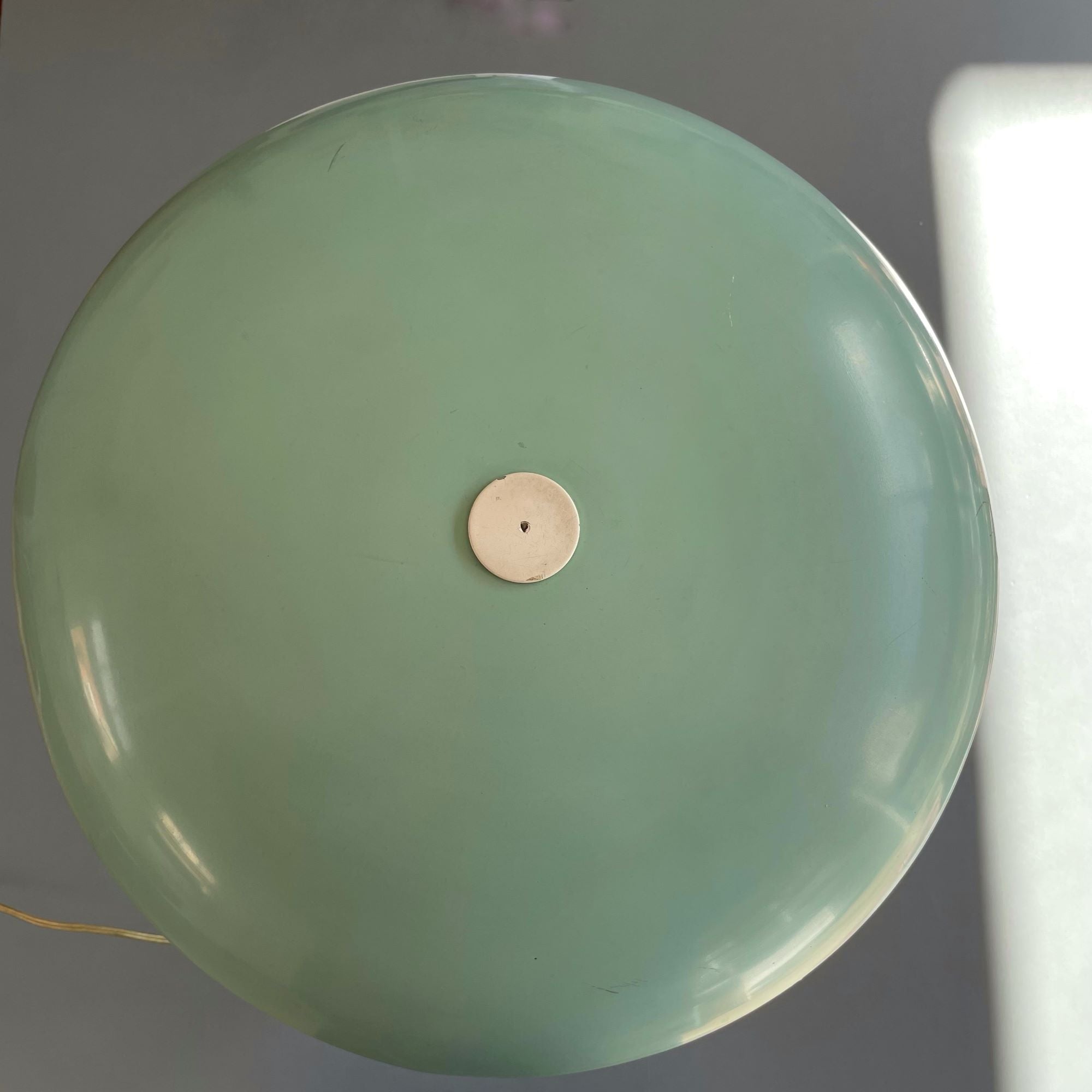 Nedalo_Adjustable_Saucer_Desk_Lamp_in_Mint_Green,_Netherlands,_Mid-Century_Modern
