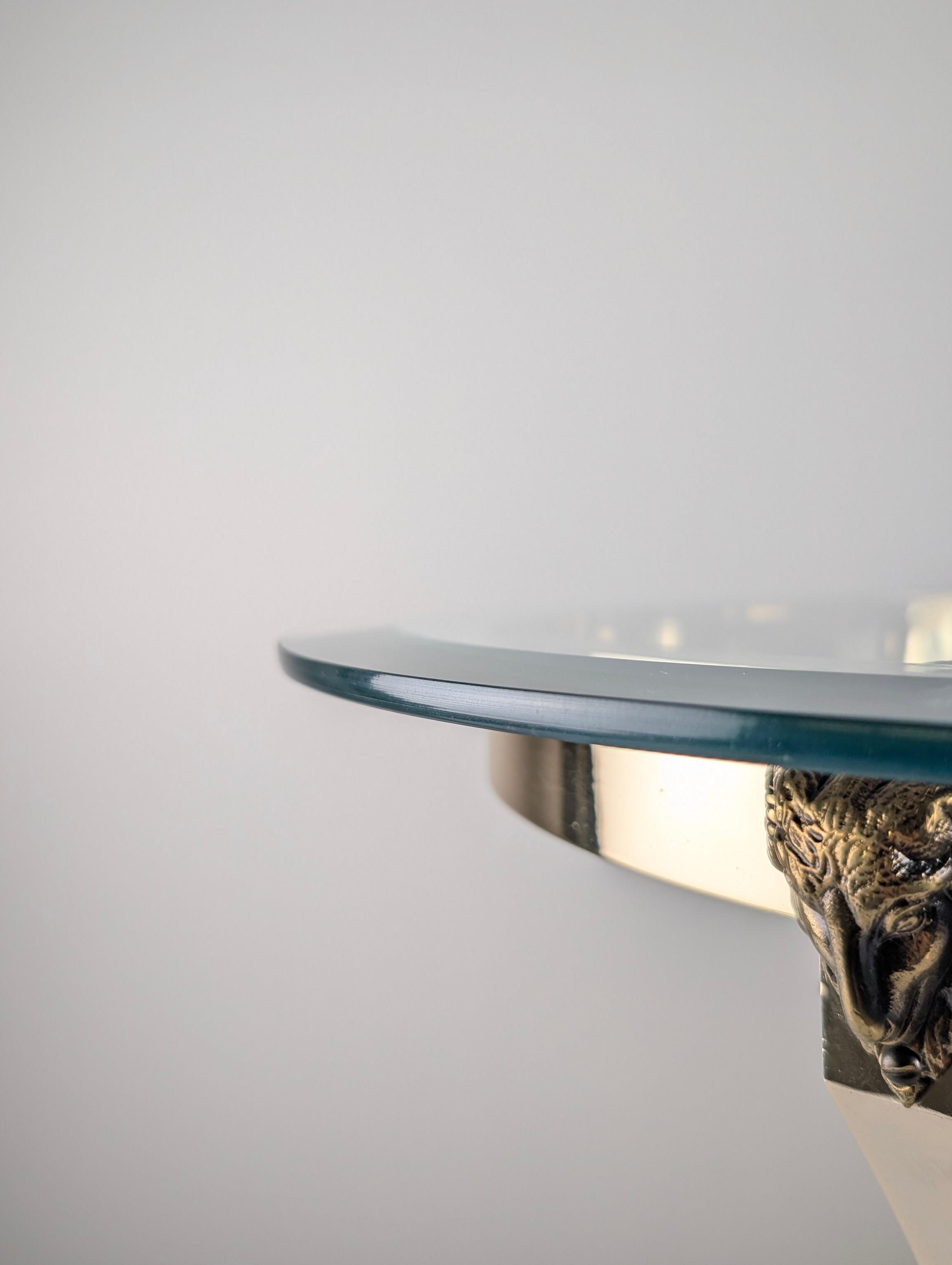 1970s_Neoclassical_Brass_and_Bevelled_Glass_Side_Table_with_Ram_Heads,_Maison_Jansen_Style