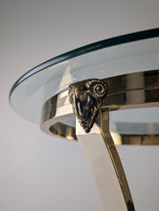 1970s_Neoclassical_Brass_and_Bevelled_Glass_Side_Table_with_Ram_Heads,_Maison_Jansen_Style
