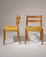 Set_of_2_Model_84_Chairs_by_Niels_Otto_Møller,_1976