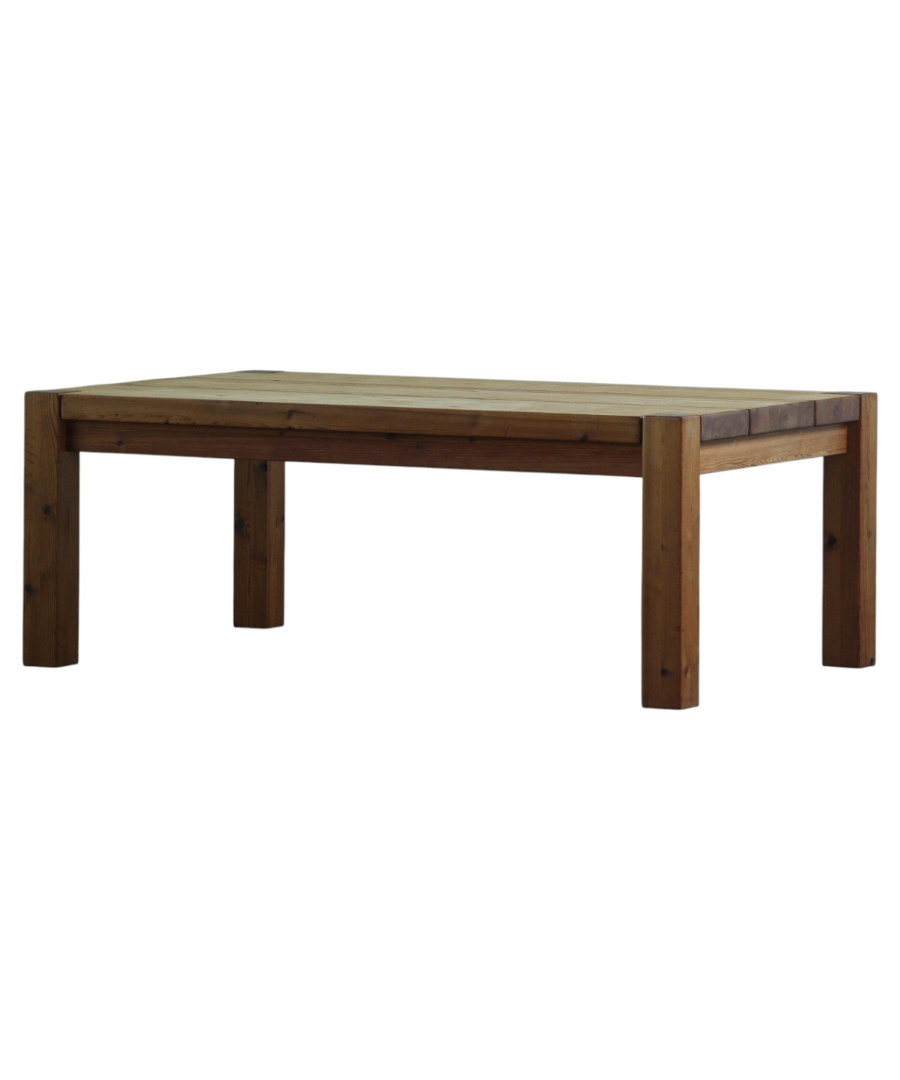 Nordic_Brutalist_Solid_Pine_Dining_Table_in_the_Style_of_Knud_Friis_&_Elmar_Moltke,_1970s-1980s