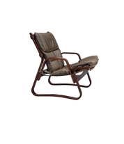 Norwegian_Brown_Leather_Lounge_Chair_with_Bentwood_Frame,_1970s