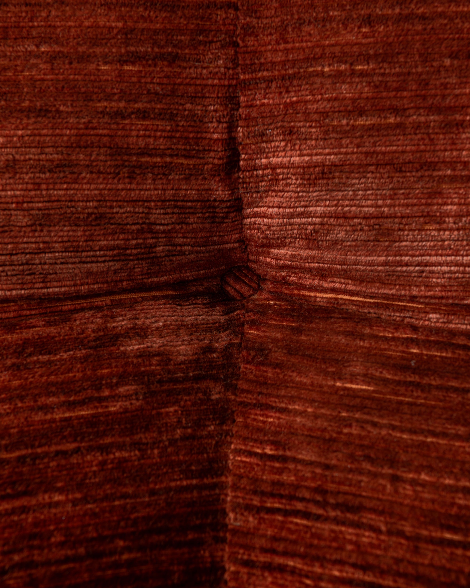 Set_of_3_Rino_Maturi_Nuvolone_Modular_Sofa_for_Mimo_Padova_in_Rust_Textured_Upholstery,_Italy,_1970s