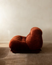 Set_of_3_Rino_Maturi_Nuvolone_Modular_Sofa_for_Mimo_Padova_in_Rust_Textured_Upholstery,_Italy,_1970s