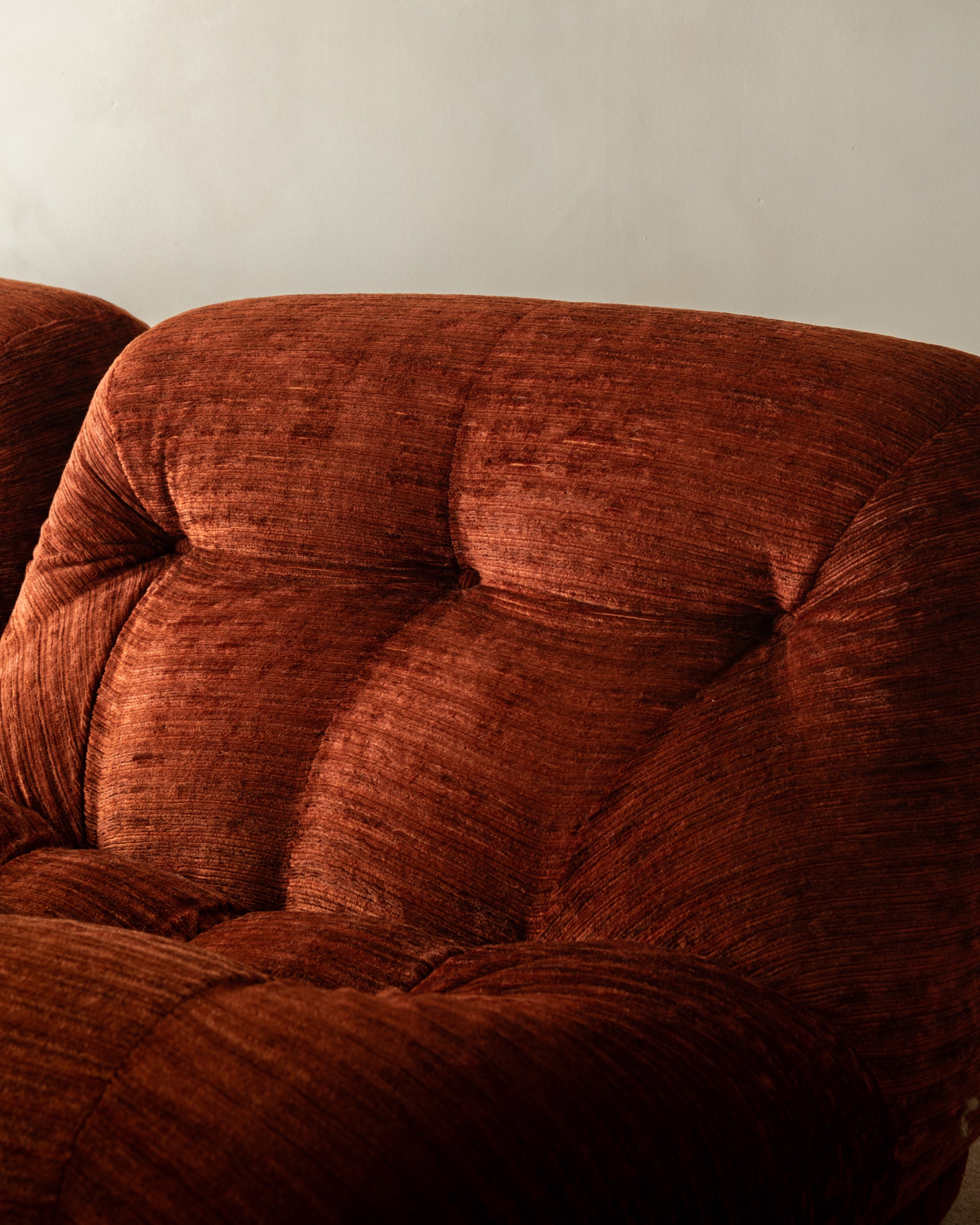 Set_of_3_Rino_Maturi_Nuvolone_Modular_Sofa_for_Mimo_Padova_in_Rust_Textured_Upholstery,_Italy,_1970s
