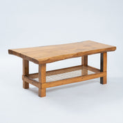 Rustic_Solid_Oak_Coffee_Table_with_Rope_Shelf,_Farmhouse_Country_House_Table